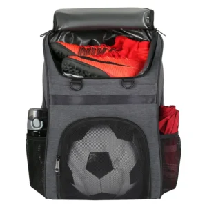 Large Capacity Sports Equipment Bags Soccer Shoe Bag School Gym Outdoor Soccer Bag Backpack With Ball Compartment