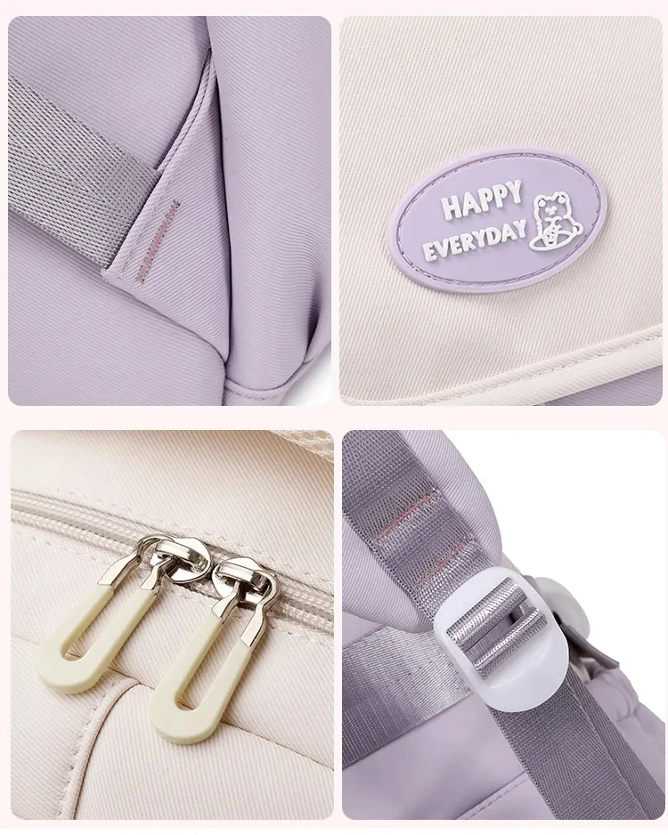 Waterproof Nylon School Bag Women Bags Sac a Impermeable New Design School Bag School Backpack for Children Students - Image 5